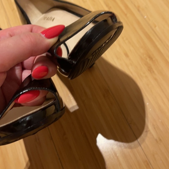 PRADA heels, new soles - Picture 4 of 7